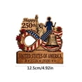 thumbnail image 4 of 2D Personalized 1776-2026 Semiquincentennial Wooden Standing Sign, USA Patriotic Home Decor, Independence Day Commemorative Gift for Patriots, 4 of 7