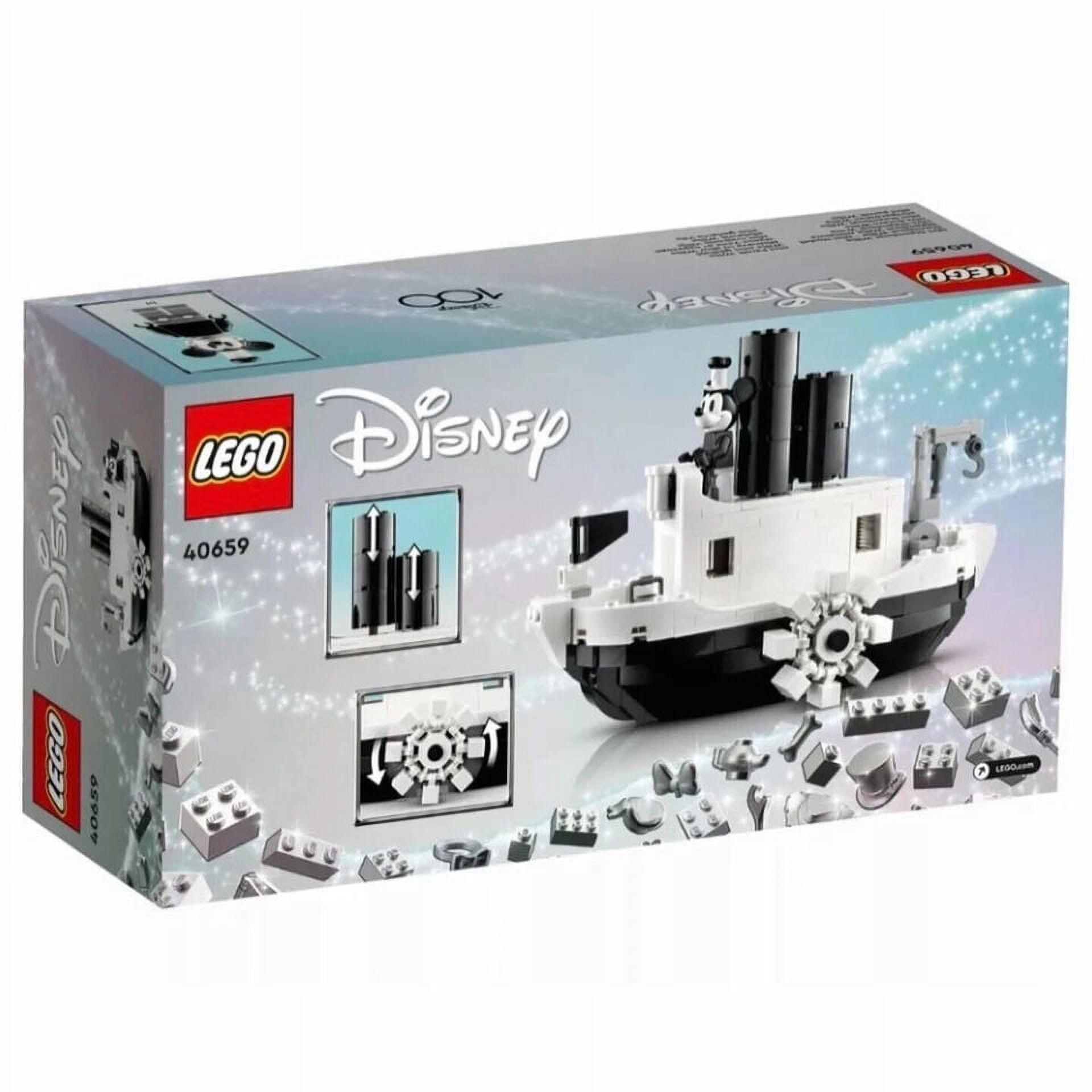 LEGO, Mini Steamboat Willie Set, 40659, Store Exclusive - Walmart.com