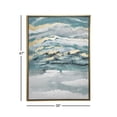 thumbnail image 4 of 36" x 48" Enlarge Slice Geode Framed Wall Art with Gold Frame, by DecMode, 4 of 15