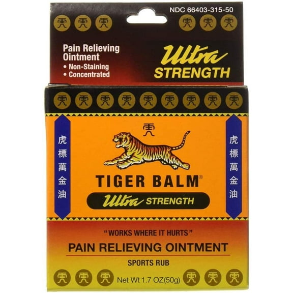 Tiger Balm Ultra Tiger Balm 1.7 Ounces each Value Pack of 12