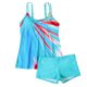 thumbnail image 1 of Traje de Baño de Dos Piezas para las Mujeres con Impresión Conservadora Strappy Back Set de Traje de Baño con Almohadilla de Pecho Extraíble, 1 of 3