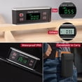 thumbnail image 2 of Inclinómetro digital innovador, herramienta de búsqueda de ángulos con resistencia al agua IP65, base magnética con ranura en V, luz de fondo para una mejor visibilidad, alta precisión y portabilidad, 2 of 5