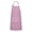 Pink Butterfly Pattern, variant on Purple Butterfly Flower Butterfly Pattern Apron-Garden Aprons for Women with Pockets-Cotton Linen Waterproof Kitchen Cooking Gardening Aprons Adjustable for Kitchen,Cooking,BBQ and Salon 33x27 Inch