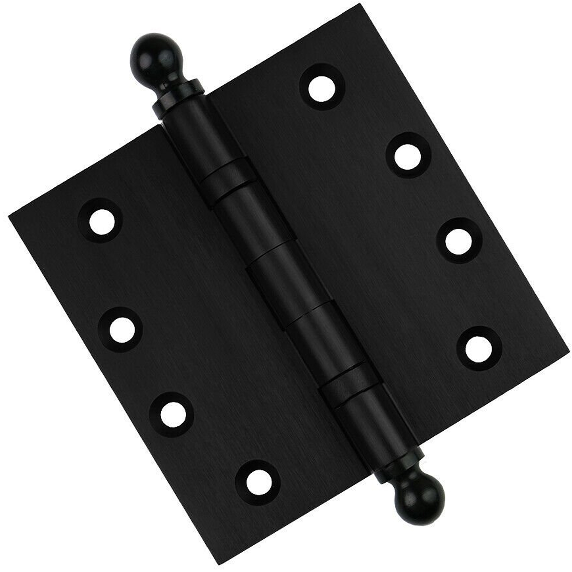 Embassy 4” x 4” Ball Bearing Door Hinge Heavy Duty Hinges Matte Black