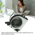 thumbnail image 4 of CPU Cooling Fan, Replacement Laptop Internal Cooler Fan For MS 17F3 For MSI GF75 Thin 8RC 8RD 9SC PAAD06015SL N416 N415, Desktop CPU GPU Cooling Fan With 4Pin Power Connector, 4 of 8