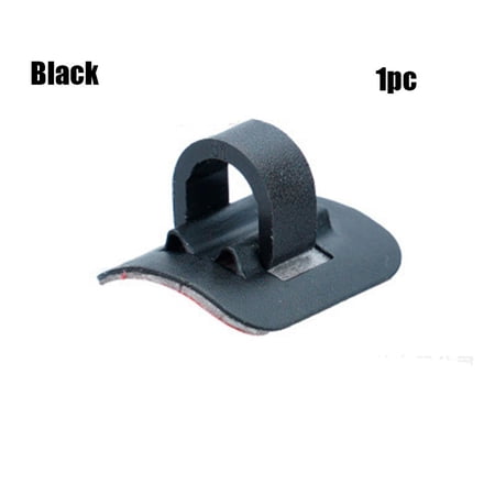 1/2pcs Hot Outdoor Skateboard Buckles Electric Scooter 3 colors Scooter Accessories Cables Organizer Skateboard Parts Cable Tie Buckle BLACK 1PC