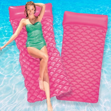 Bestway Float N Roll Air Mat 2 Pack - Pink (Best Way To Treat Pink Eye)