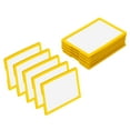 thumbnail image 1 of Uxcell 10 Pcs Soportes Magnéticos para Etiquetas, 4 x 2.8 Pulgadas con Tarjetas de Papel y Protectores, 1 of 7