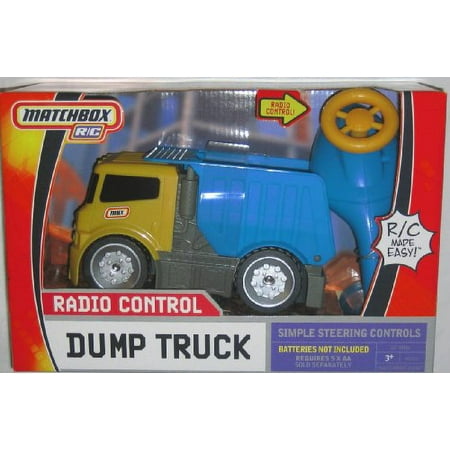 Matchbox Radio Control DUMP TRUCK By Mattel 27 MHz R/C