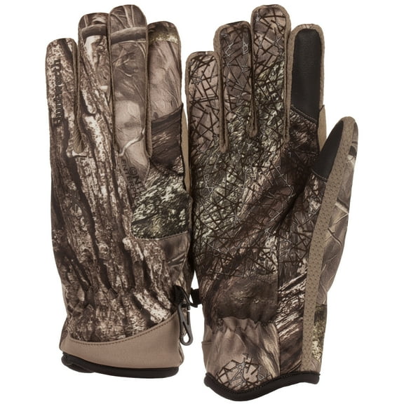 Men's Hiddn Camo Fleece Lined Glove Medium