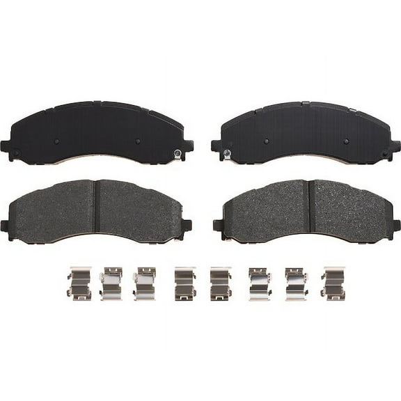 Front Brake Pad Set - Compatible with 2019 - 2023 Ram 2500 2020 2021 2022