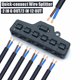 thumbnail image 3 of Conector de cable rápido universal Cable de cableado Conductor de conector a presión (Negro 2 en 6), 3 of 12