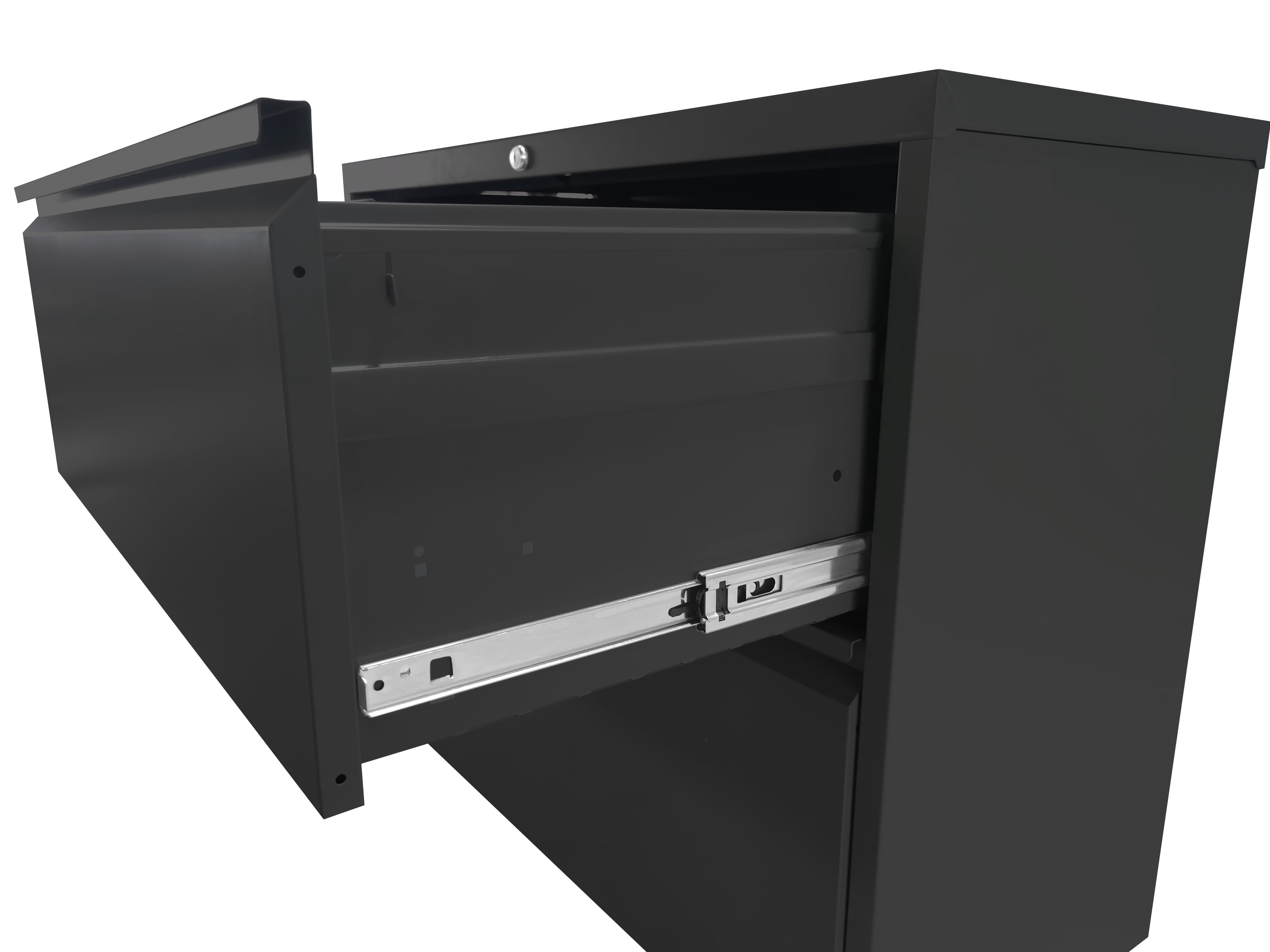 5 Drawer Filing Cabinet With Lock, Metal File Cabinet For Home Office, Locking Vertical File Storage Cabinet For A4/Letter/Legal Size File, Assembly Required