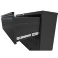 thumbnail image 6 of Yiyuanjin 5 Drawer Vertical Metal File Cabinet with Lock for A4 Legal/Letter Size, Black, 6 of 9