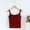 Wine, variant on USSUMA Camisole Tops for Women Tops for Women Trendy Women's New Shoulder Strap with Breast Pad Top Women's Base Shirt Solid Color Blouse Festival Gift Womens Tops Solidcolor