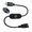 Color：Black, variant on Blue Indicator Light Type C Male to Female Switch Control Line Cable Male to Female Type C Touch Dimmer Switch Control