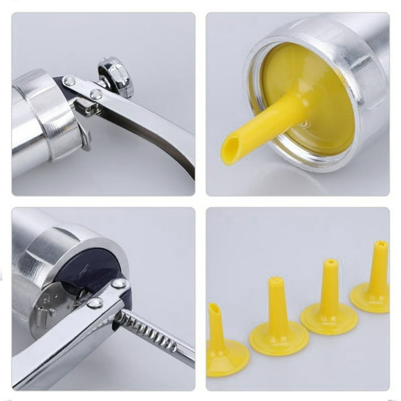 VONKY Home Bakery Biscuit Press 240ml Maker Piping Set Fondant Icing Decorating Sugarcraft Tool Making Equipment Kitchen Accessories