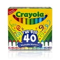 thumbnail image 1 of Crayola Crayola Marqueur à Pointe Grand Lavable, Lot de 40, 1 of 1