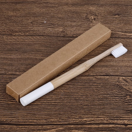Eco Friendly Bamboo Toothbrush Medium Bristles Biodegradable Oral Care Adults Toothbrushes