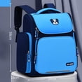 thumbnail image 3 of ibiyuan School Bag for Primary School Middle Elementary for Ages 5th 6th 8th 10th Lightweight Casual Large Capacity Rucksack Multiple Storage Pockets for Daily Campus Travel, 3 of 4