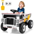 thumbnail image 1 of 12V Ride-On Dump Truck with Remote Control, Electric Dump Bed & Shovel, 1 of 7