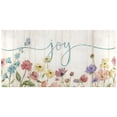 thumbnail image 2 of 1.5-Inch Thick Canvas Print Wall Art for Living Room, Bedroom, Office or Entryway – Decorative Wall Decor with Joyful Floral Garden With Butterflies -48 x 24 x 1.5 in, 2 of 9