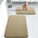 thumbnail image 1 of Juego de alfombras de baño Yimobra Memory Foam, 2 piezas, 44 x 63+80 x 50 cm, 1 of 6