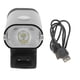 thumbnail image 1 of Faro de bicicleta recargable por USB, portátil, alto brillo, luz de advertencia impermeable para conducción nocturna, 1 of 10