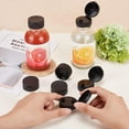 thumbnail image 3 of 24pcs Caps 38-400 Black Flip Top Caps With 7.6mm Orifice Round Ribbed Snap Closures Caps Replacement Flip-Top Dispensing Caps Reusable Plastic Bottle Cap Inner Diameter 37.5mm, 3 of 9