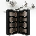 thumbnail image 6 of Portable 8 Grids Imitation Leather Watch Box Wristwatch Zipper Storage Case Organizer, 6 of 8