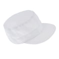 thumbnail image 2 of Gorro de chef ajustable, gorro para panadero, cocinero, restaurante, camarero, gorro antipolvo, 2 of 9