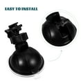 thumbnail image 3 of HEANUJJ 2Pcs Dash Cam Suction Mount Black Plastic 360 Degree Rotation For Driving, 3 of 8