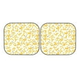 thumbnail image 7 of Disketp 2 Piece Banana Pattern Windshield Sunshades,Folding Windshield Sun Shade For Car Suv Trucks Sedan,Blocks Uv Rays Sun Visor Protector-Medium, 7 of 7