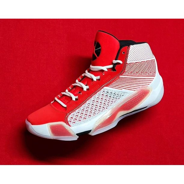 N I-K-E A i r-Jor-dan XXXVIII 38 Celebration White University Red DZ3356-100 Men's NBY