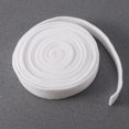 thumbnail image 2 of EXHUMKY White Felt Fabric Ribbon for Holiday Wreaths, Craft Projects, Wrapping, and Home Decoration Accents, 2 of 5