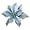 Blue, variant on Asisol 10PCS Christmas Tree Glitter Poinsettia Flowers Decorations Xmas Silk Flowers for Xmas Wreaths Garland Christmas Tree Ornaments, Red