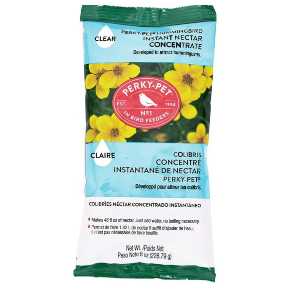 Nectar instantané incolore de Perky-Pet - 8 oz