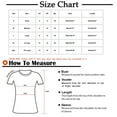 thumbnail image 3 of Wiyuqeen Women's Solid Color T-shirt with Built-in Bra Padded Basic Short Sleeve V Neck Active Tees Shirts Loose Fit Shelf Bra Comfy Side Split Shirts, 3 of 3
