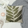 thumbnail image 2 of COMIO  Outdoor Pillow Covers Waterproof Fabric Green Botanical Plant Leaves Throw Pillow Covers Leaf Pillowcases for Patio Furniture Living Room, 2 of 5