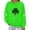 Green, variant on Women's Sweatshirt Black Soft Comfy Crewneck Long Sleeve Loose Pullover Long Sweatshirts for Women Blackish Green L