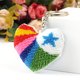 thumbnail image 5 of Llaveros Bordados Con Cuentas Mosaico Kit Llavero Bordado Impresas, 5 of 9