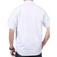 thumbnail image 4 of Fredd Marshall Men's 100% Cotton Short Sleeve Hiking Shirt with Pockets, 4 of 4