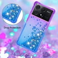 thumbnail image 4 of Funda para Xiaomi Poco X6 Pro Transparente con Brillos Carcasa Protectora Antigolpes con Glitter Brillante, 4 of 5