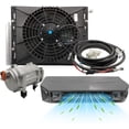 thumbnail image 2 of Kit de aire acondicionado eléctrico de 12V bajo el Dash, sistema de aire acondicionado universal del coche 10000BTU (solo refrigeración) para furgoneta, camper, camión, autocaravana, barco, autobús, 2 of 9