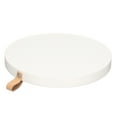 thumbnail image 4 of Bandeja para joyería de ABS, elegante, multifunción, resistente al agua, de estilo redondo y sencillo, color blanco, para tocador de perfumes y joyas, 4 of 15