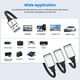 thumbnail image 2 of Cable Divisor USB MOGOOD Negro 3 Puertos para Carga y Transferencia de Datos, 2 of 6