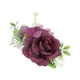 thumbnail image 1 of Ofertas Únicas 1 Pc Peine Lateral de Flores Simuladas para Fiestas Tela de Poliéster Rojo Hierro, 1 of 4