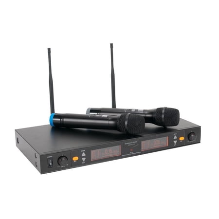 ADJ WMI419 Dual UHF Handheld Microphone Karaoke DJ Disco