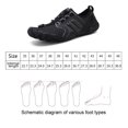 thumbnail image 3 of Zapatos De Agua Para Nadar Zapatillas de buceo antideslizantes Zapatillas de correr transpirables para caminatas en el lago (black44) Likrtyny Para Estrenar, 3 of 7