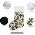 thumbnail image 3 of Coolnut Leaf Christmas Stockings 2PCS,Big Xmas Stockings Gift Decorations and Party Supplies,Used for Fireplace Decoration Socks Christmas Tree Decoration, 3 of 7